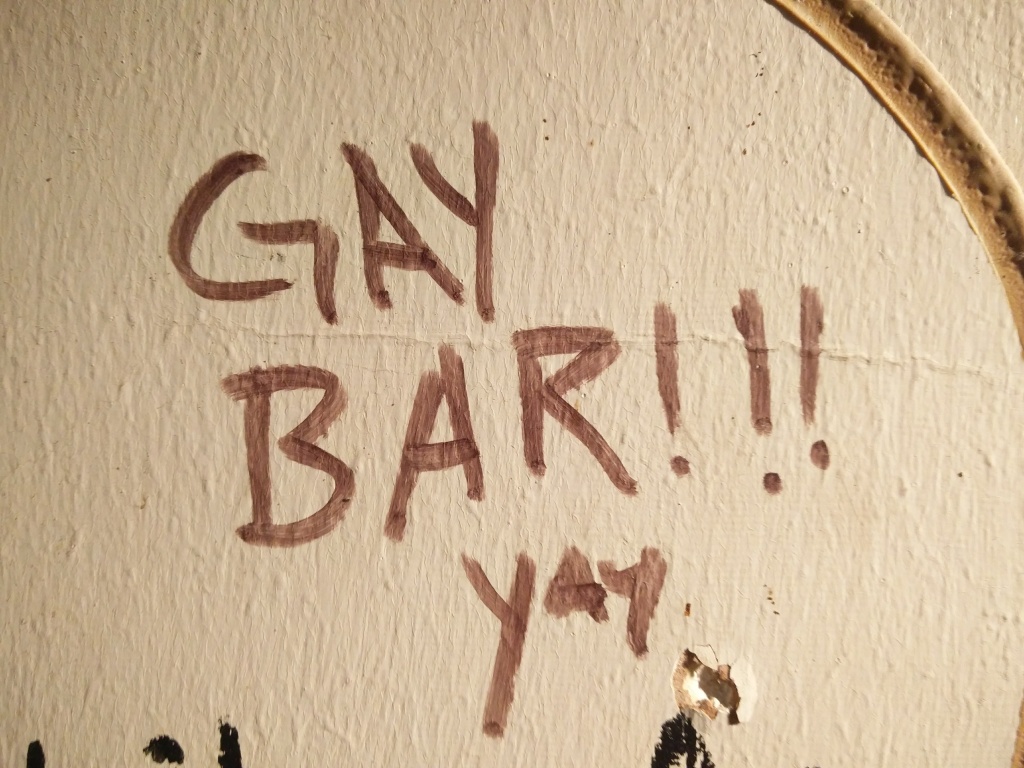 Gay bar book project update
